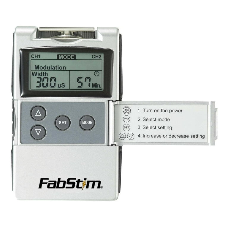 Digital 4-channel EMS/TENS unit, portable/battery or AC adapter, complete Digital 4-channel EMS/TENS unit, portable/battery or AC adapter, complete