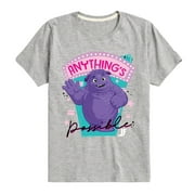 IF Movie - Blue Anythings Possible  - Toddler & Youth Short Sleeve Graphic T-Shirt