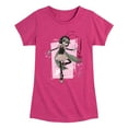 thumbnail image 1 of IF Movie - Blossom Ballet - Toddler & Youth Girls Short Sleeve Graphic T-Shirt, 1 of 5