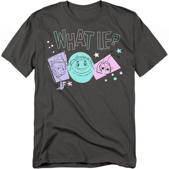 IF Movie (Imaginary Friends) T-Shirt What If Color Pop Unisex Graphic Tee for Men & Women