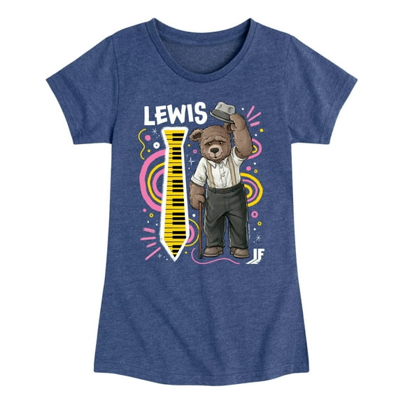 IF Movie - Lewis Keyboard - Toddler & Youth Girls Short Sleeve Graphic T-Shirt