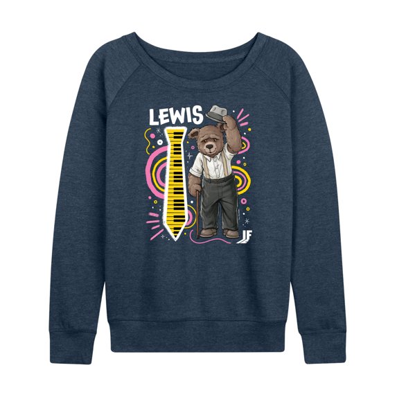 IF Movie - Lewis Keyboard - Women's Lightweight French Terry Long Sleeve Shirt