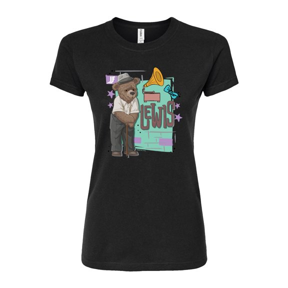 IF Movie - Lewis Poster - Junior's Fitted Graphic T-Shirt