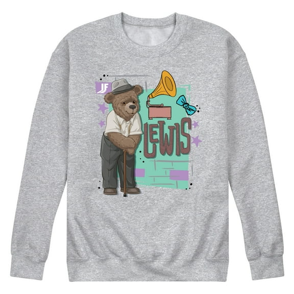 IF Movie - Lewis Poster - Men's Crew Neck Fleece Pullover
