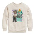 thumbnail image 1 of IF Movie - Lewis Poster - Toddler & Youth Crewneck Fleece Sweatshirt, 1 of 5