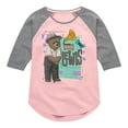 thumbnail image 1 of IF Movie - Lewis Poster - Toddler & Youth Girls Raglan Graphic T-Shirt, 1 of 4