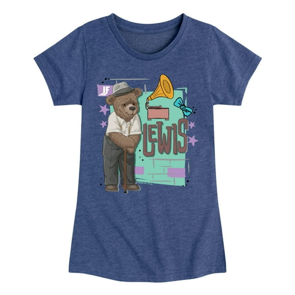 IF Movie - Lewis Poster - Toddler & Youth Girls Short Sleeve Graphic T-Shirt