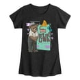 thumbnail image 1 of IF Movie - Lewis Poster - Toddler & Youth Girls Short Sleeve Graphic T-Shirt, 1 of 5