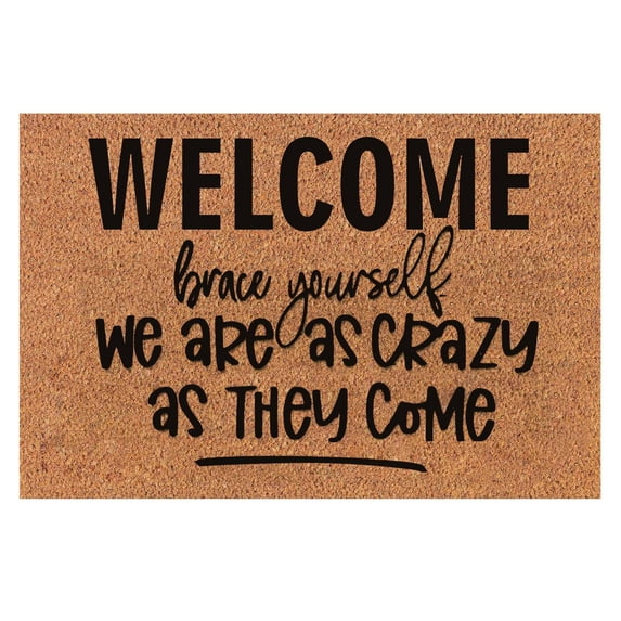 IF YOU HEAR ME YELLING JUST KNOW I SAID IT NICELY 26 TIMES THE MOM Carpet Door Mat Non Entrance Door Entry Mat Absorbent Bathroom Fun Floor Mat 1PC B2-HOME746