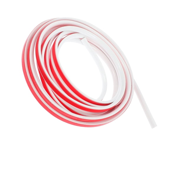 IFANLANDOR 1 Roll PVC Sealing Strip Red Flexible Molding Tape for Decorative Use