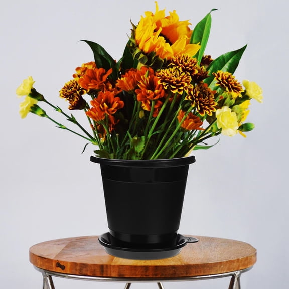 IFANLANDOR 1 Set Root Control Pot Planter Nursery Pots Black Pp for Indoor Planting with Drainage