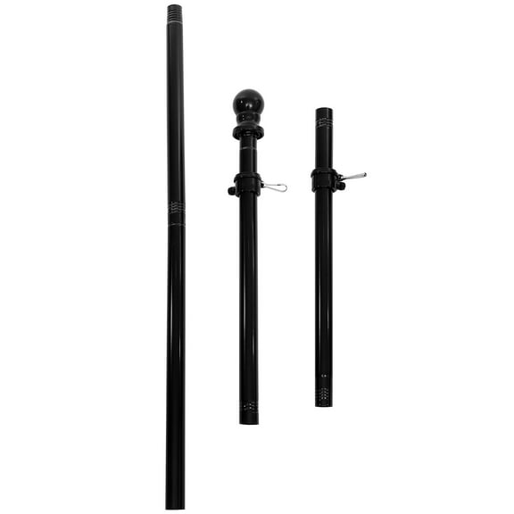 IFANLANDOR 1 Set Stainless Steel Flag Pole for Outdoor Parties and Camping 180x4cm