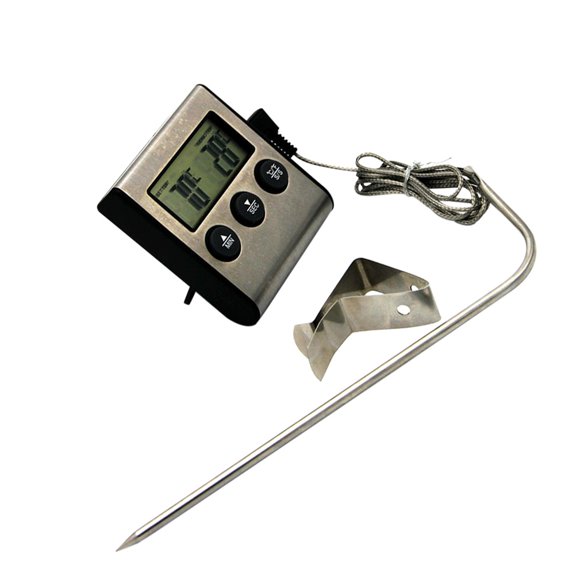 IFANLANDOR 1 Set Temperature Thermometer for Cooking Silver ABS Measure Food Temperature