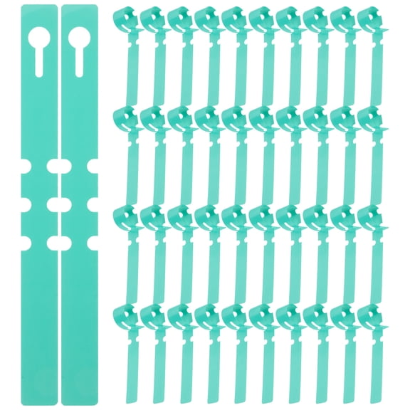 IFANLANDOR 100Pcs Light Green Garden Plant Markers Waterproof and Reusable for Outdoor Use