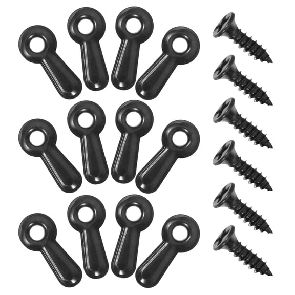 IFANLANDOR Photo Frame Hardwares Backing Clips Durable Iron for Small Pictures 100Pcs