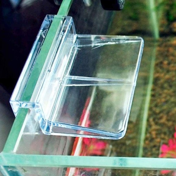 IFANLANDOR 10Pcs Aquarium Cover Frame Acrylic Support Rack Transparent Practical for Fish Tanks