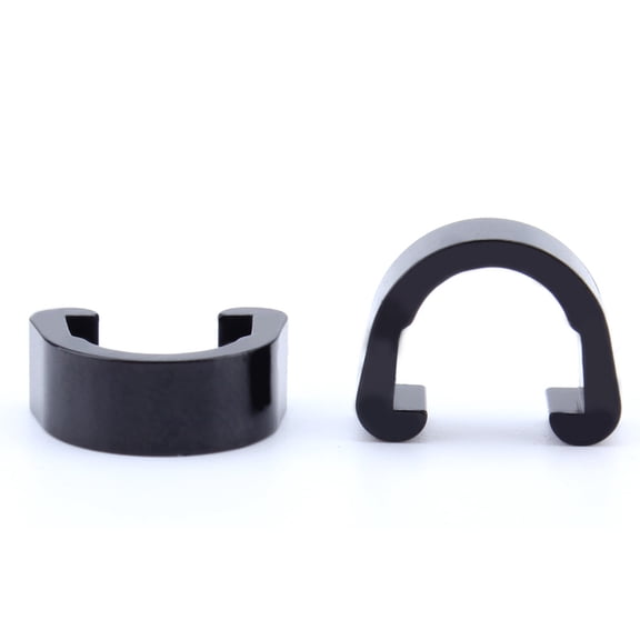 IFANLANDOR 10Pcs Bike Brake Buckle Clips Center Pivot for Quieting Cable Chatter Black