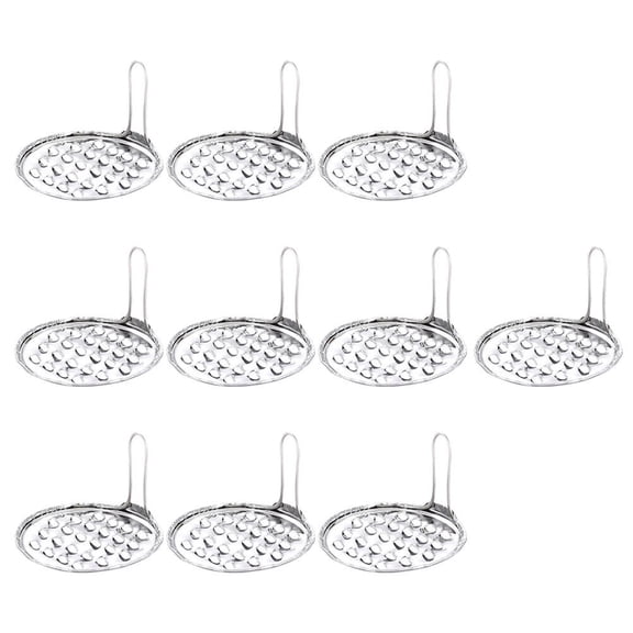 IFANLANDOR 10Pcs Sturdy Jelly Scrapers for Home Use and Food Scraping Rectangular