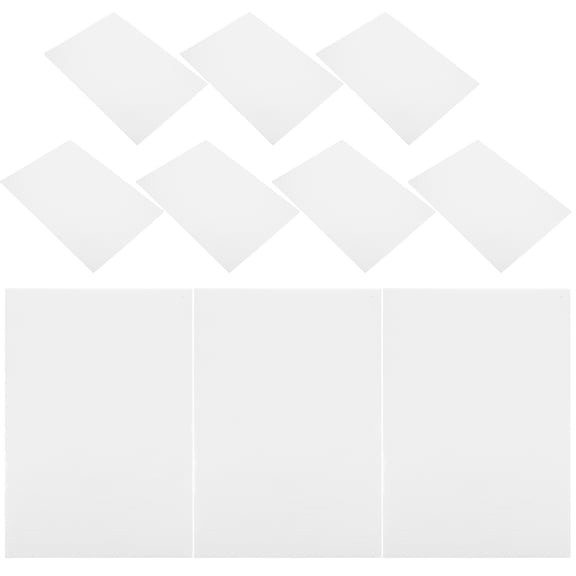 IFANLANDOR 10Pcs Thick White Foam Board for Hand Carving Model Making and Craft Projects