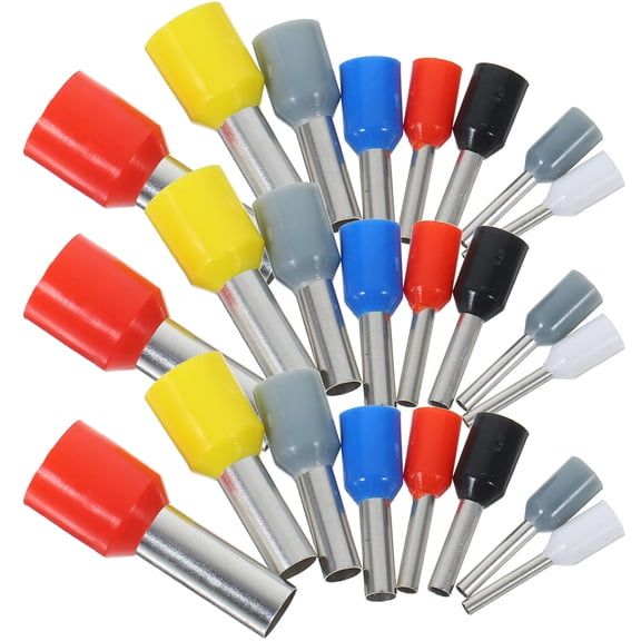 IFANLANDOR 1200Pcs Wire Terminal Connectors Kit Quick Wiring PVC Zinc Alloy for Electrical Use
