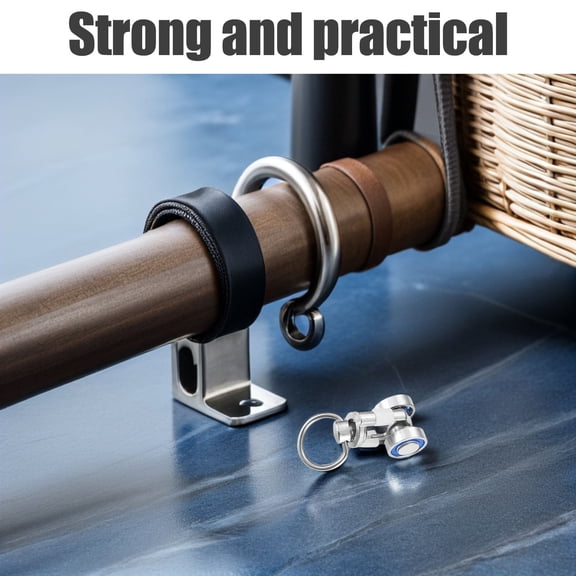 IFANLANDOR 12Pcs Metal Curtain Rollers Quiet Aluminum Track Wheels Smooth Operation for Window Curtains