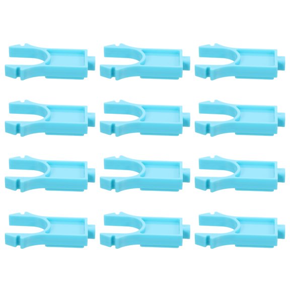 IFANLANDOR 12Pcs Multi Tier Cooling Rack and Pan Stacker with Sky Blue Plastic Supports