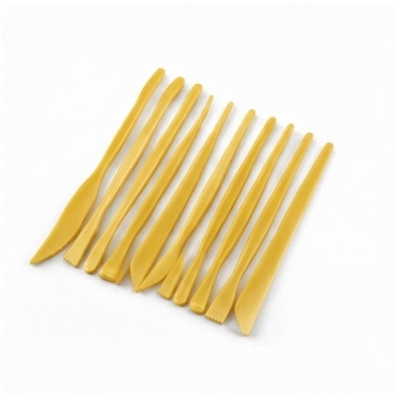 IFANLANDOR 14Pcs Pottery Shaper Modeling Tools Plastic Clay Sculpting Set for Craft Engraving