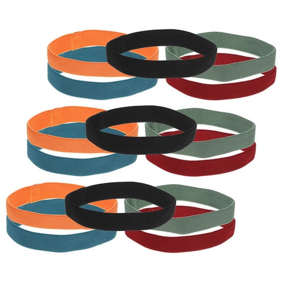 IFANLANDOR 15Pcs Assorted Color Nylon Elastic Bento Box Straps for Secure Lunch Container Carrying and Fixing