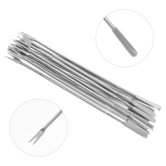 IFANLANDOR 15Pcs Stainless Steel Seafood Forks Crab Tools For Adults Seafood Consumption And Dining