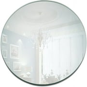 IFANLANDOR 1Pack Circle Mirror Small Acrylic Round Elegant Design for Table Centerpieces Home Decor