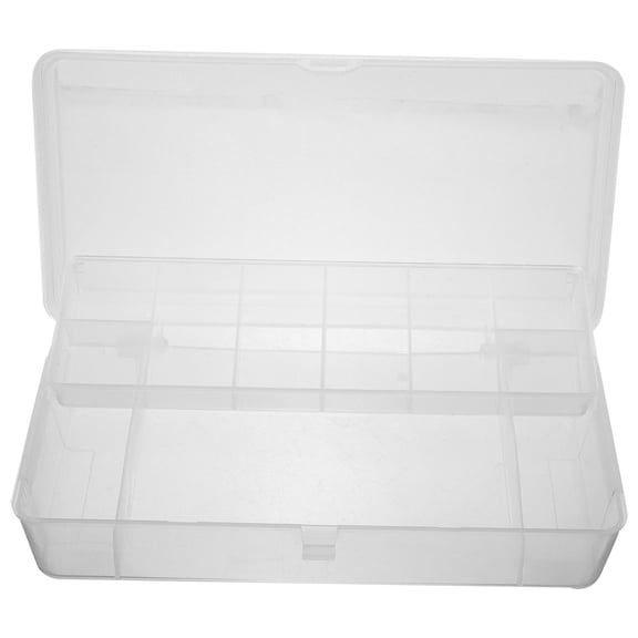 IFANLANDOR 1Pack Double Layered Tackle Organizer for Storing Fishing and Bait with Multi Grids