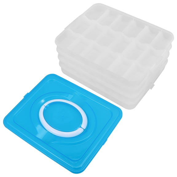 IFANLANDOR 1Pack Dumpling Storage Box 28 * 22.5 * 4Cm PP Material For Food Preservation