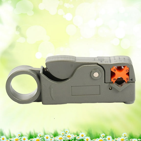 IFANLANDOR 1Pack Ethernet Cable Strippers Grey Abs Stainless Steel Cables Network Maintenance