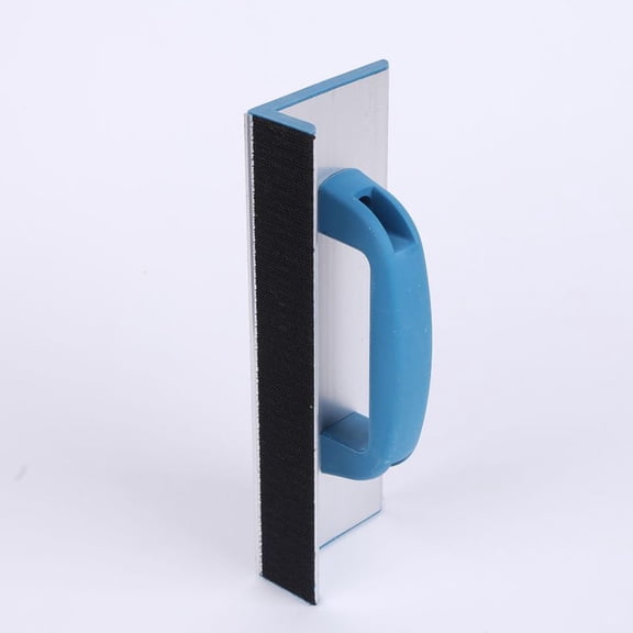 IFANLANDOR 1Pack Right Angle Sandpaper Holder for Walls with Sand Paper for Crafts Hand Held Sander