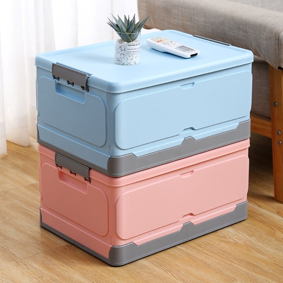 IFANLANDOR 1Pack Sheet Storage Box Pink PP Plastic Sundries Storage Box for Kitchen Use