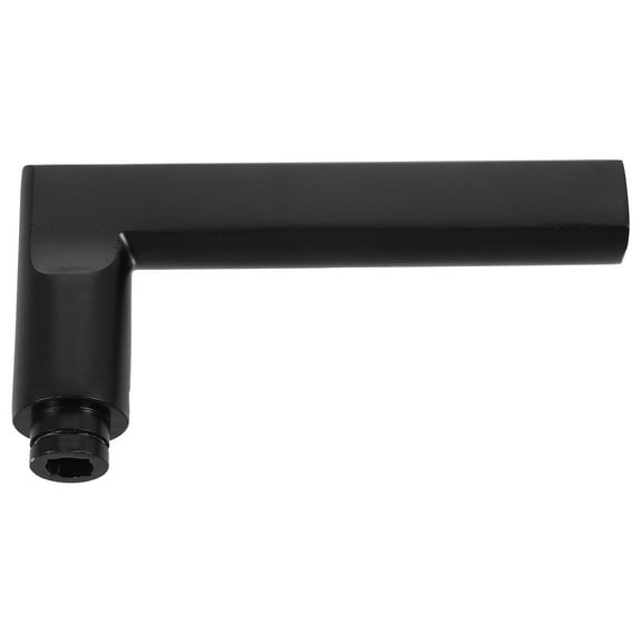 IFANLANDOR 1Pack Sleek Black Door Handle for Bedroom Door Indoor Use