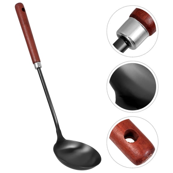 IFANLANDOR 1Pack Soup Ladle With Long Handle And Non-Stick Surface For Cooking And Dining In Hotels