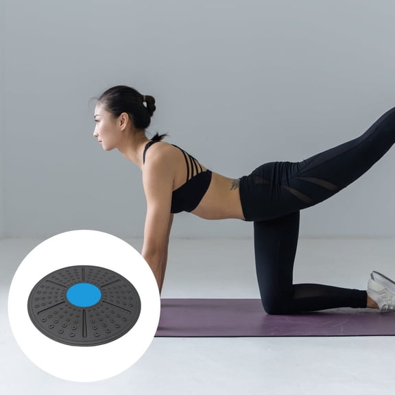 IFANLANDOR 1Pc Blue Equilibrium Disk Made of Durable PP Material Skid Resistant Balance Exercise Tool for Home Fitness