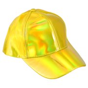 IFANLANDOR 1Pc Golden Baseball Hat Unisex Snapback Hat Light Breathable Hip Hop Style