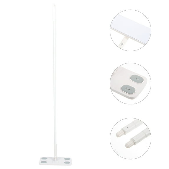 IFANLANDOR 1Pcs Convenient Dust Mops for Floor Cleaning with Static Electricity and Flat Design White 123.00X26.00X5.00CM