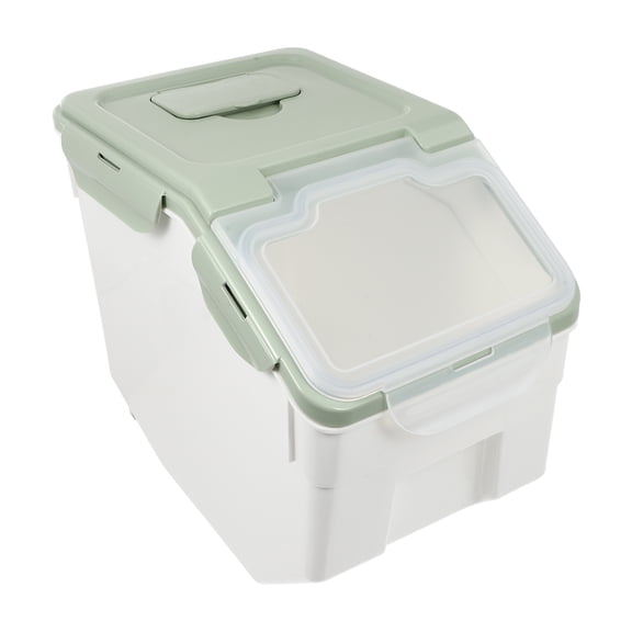 IFANLANDOR 1Pcs Pet Storage Buckets Green Pp Practical Use for Pet Owners