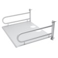 thumbnail image 1 of IFANLANDOR 1Pcs Storage Shelf Router Storage Rack Aluminum Rectangular Wall-mounted Rack For Bedroom Kitchen Office, 1 of 8