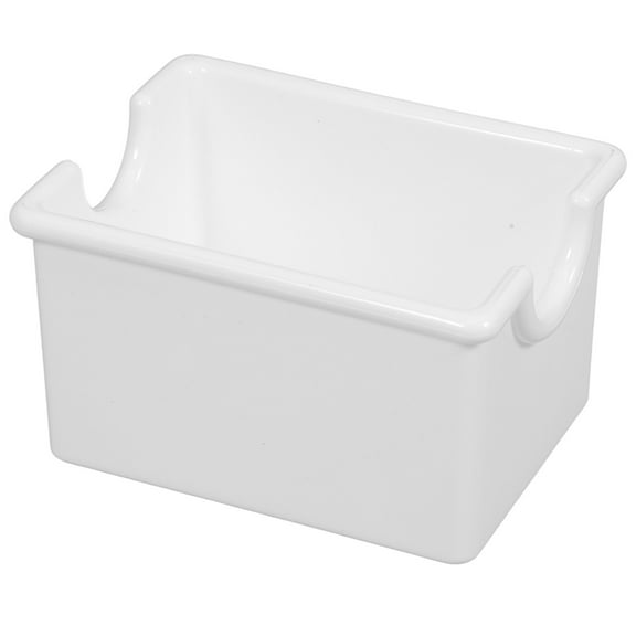 IFANLANDOR 1Pcs Tea Organizer Box for Adults in White 8.60X6.50X5.00CM