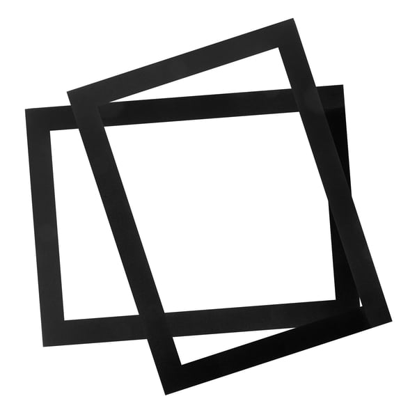 IFANLANDOR 1Set Black Painting Display Paper Frame for DIY Crafts and Art Exhibitions Home Decor