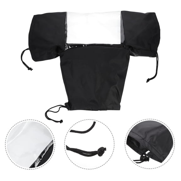 IFANLANDOR 1Set Camera Rain Protector Black 45X36X1In for Dslr Waterproof and Dust Protection