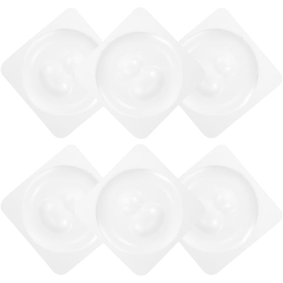 IFANLANDOR 1Set Clear Silicone Adhesive Door Bumpers for Home Use with Noise Dampening and Scratch Prevention