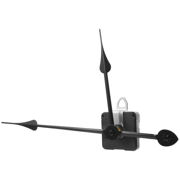 IFANLANDOR 1Set Clock Motor Replacement Kit Black Battery Powered with Long Shaft for Craft Clocks