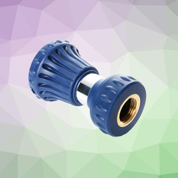 IFANLANDOR 1Set Fireman's Hose Heavy Duty Nozzle in Dark Blue for Garden and Car Washing 11.8x7.9x3.9in