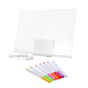 IFANLANDOR Glowing Pad LED Board Powered Acrylic USB Rewritable Message