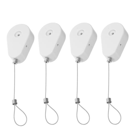 IFANLANDOR Safety Cable Lock Wire White Durable Steel for Security 1Set